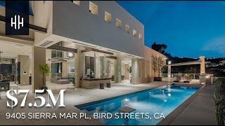 SOLD  A Gated Contemporary View Estate located in The Bird Streets  9405 Sierra Mar Pl