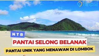Pantai Selong Belanak di Lombok Tengah Nusa Tenggara Barat
