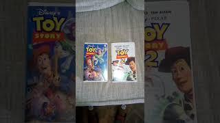 VHS toy story 1 and 2 to infinity and beyond 1990s