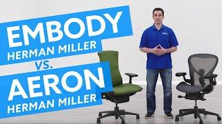 Herman Miller Aeron vs Embody Chair Which Ergonomic Chair is Best For Me?