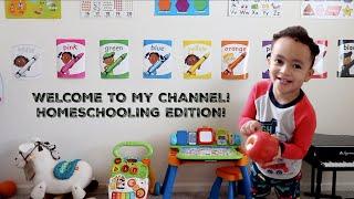 WELCOME TO MY CHANNEL IM TALKING ALOT NOW *HOMESCHOOLING EDITION*