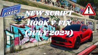 HOW TO FIX NEW SCRIPT HOOK V UPDATE FROM CRASHINGLOADING GTA V JULY 2024