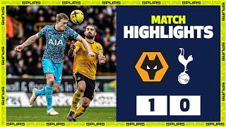 Adama Traore wins it for hosts  HIGHLIGHTS  Wolves 1-0 Spurs