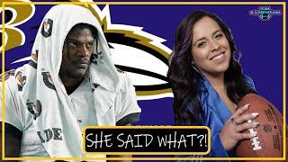 WHAT SHE SAID about Lamar Jackson had RAVENS FANS HEATED