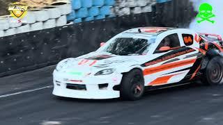 Pro2 Category Lobmayer Erik - Mazda RX-8 LS2 drifting at Drift Kings Series 2024 Round 3 Hungary