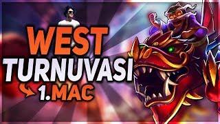 WEST TURNUVASI 1.MAÇ  Cihad Kiriş