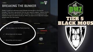 Breaking the Bunker SOLO Tier 5 Black Mous Mission DMZ Warzone 2.0