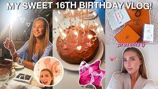 MY SWEET 16TH BIRTHDAY VLOG 2023 *opening presents & surprise*