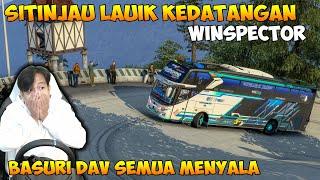 SITINJAU LAUIK KEDATANGAN WINSPECTOR  SEMUA BASURI DAV MENYALA MILIK WINSPECTOR - ETS2