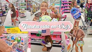  Comprando MATERIAL ESCOLAR para la VUELTA al COLE 2024 en ESTADOS UNIDOS  vida en USA VLOG