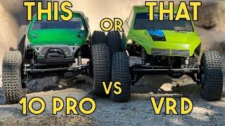 Crawler Canyon This or That Axial SCX 10 Pro vs. Vanquish VRD Carbon