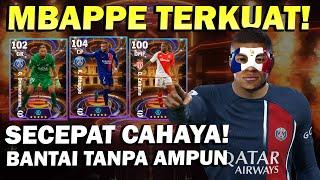 WOW MBAPPE 104 TERKUAT DONNA TERHEBAT ZAKARIA TERBAIK. BANTAI LAWAN TANPA AMPUN MANTAP