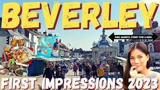 Pubs Street Food & More  First Impressions Of Beverley  England 2023  4K UHD @mikestravelshow