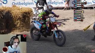 xQc Reacts to Impossible Climb Andler 2019  Dirt Bike Graveyard  Hill Climb