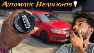 How to Install Automatic Headlight Sensor  Polo Automatic Headlight 