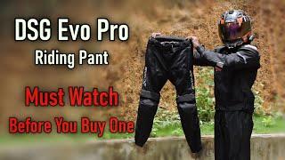 DSG Evo Pro Riding Pant In Detail - First Impression - Krrish