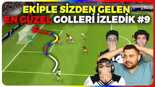 EKİPLE SİZDEN GELEN EN GÜZEL GOLLERİ İZLEDİK #9 İZLEDİĞİM EN İYİ GOL?  eFootball Mobile 2024