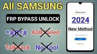 Samsung FRP Bypass 2024 Android 12-13-14 New Security 2024️Frp Lock Removal Samsung  Bypass Frp