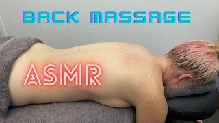 ASMR Back Massage No Talking