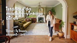 Öznur’un Modern-Vintage Evi Dekorasyonda İngiliz Stili