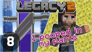 Pranks and Mega City Portal - Legacy SMP 2 #8  Minecraft 1.16 Survival Multiplayer