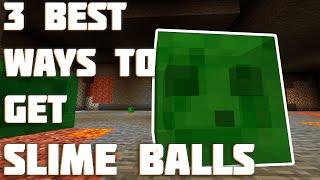 3 Easy Ways to Get SLIME BALLS in 60 SECONDS  Minecraft 1.20.2 Guide  Slime Balls how to get