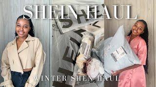 SHEIN WINTER TRY-ON HAUL  CLOTHING HAUL  Debra Shongwe