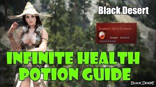 Black Desert Infinite HP Potion Ornettes Spirit Essence Guide