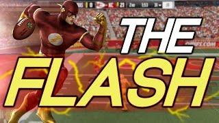 WHAT IF THE FLASH WERE A HB IN THE NFL?? 99 SPEED Superhero Series  Madden 17