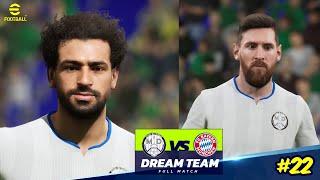 eFootball 2022 - Dream Team #22 - Lionel Messi & Mohamed Salah  Pc Gameplay