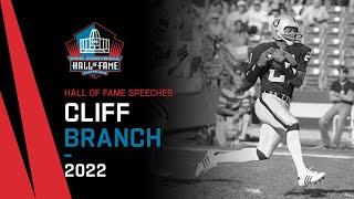 Cliff Branch Hall of Fame Presentation  2022 Pro Football Hall of Fame  NFL