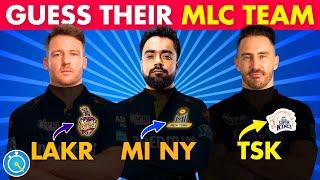 Guess The MLC Team of Players  MLC 2024  Major League Cricket