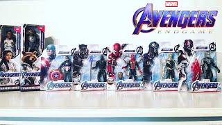 AVENGERS ENDGAME  CAPTAIN AMERICA IRON SPIDER CHITAURI & MORE Unboxing & Review