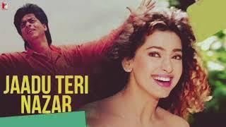 90s Hits️ Jadoo Teri nazar.... Juhi Chawla Sunny Deol Shahrukh Khan My Fav️