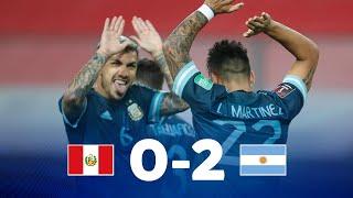 Eliminatorias   Perú vs Argentina  Fecha 4