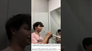 21 Lip Flexibilities for Trumpet - Demo Vincent Yim
