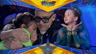 Esta niña UCRANIANA refugiada gana bailando el PASE DE ORO  Audiciones 3  Got Talent España 2022