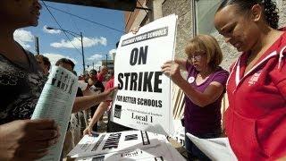 Chicago Teachers Strike After Midnight Talks Fail