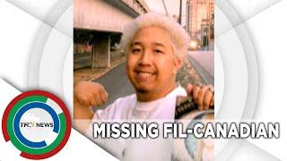 Son of Filipino Canadian community leader missing  TFC News British Columbia Canada