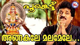 അങ്ങകലെ മലമേലേ  Angakale Malamele MG Sreekumar  Poonkettu  Ayyappa Devotional Songs Malayalam