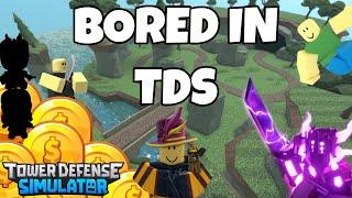 5 Things to do If you are BORED in TDS  Roblox Tower Defense Simulator