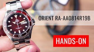 HANDS-ON Orient Sports Kamasu II Automatic RA-AA0814R19B