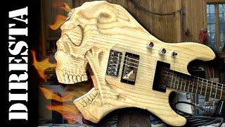 DiResta Screaming Skull Guitar