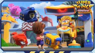 SUPERWINGS5 HL Super Pet Sweep up Surprise and more  Superwings  Highlight S5 EP1120