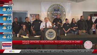 Vallejo Police Officers Association No confidence in chief