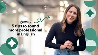 Sound More Professional in English