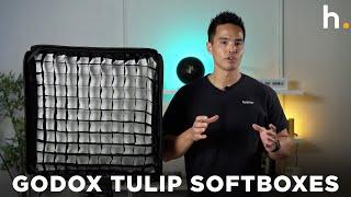 Godox Tulip Collapsible Softboxes  Unboxing & Review