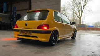 Peugeot 106 GTi K20 swap  Peugonda LAUNCH & SOUND