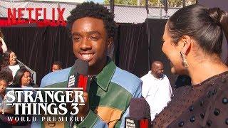 Caleb McLaughlin  Stranger Things 3 Premiere  Netflix