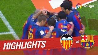 Highlights Valencia CF vs FC Barcelona 2-3